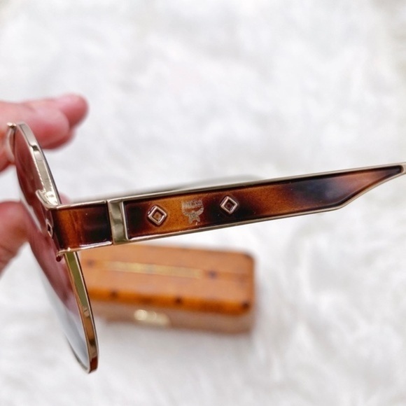 New MCM Round Aviator 58mm Pink Sunglasses - Picture 15 of 15